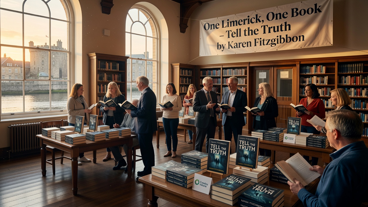 Limerick Libraries Picks Karen Fitzgibbon's Thriller for Countywide Shared Reading