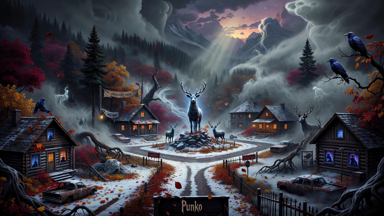 Punko's Stagtown Gathers Season One of a Creepy Mountain Town Webcomic