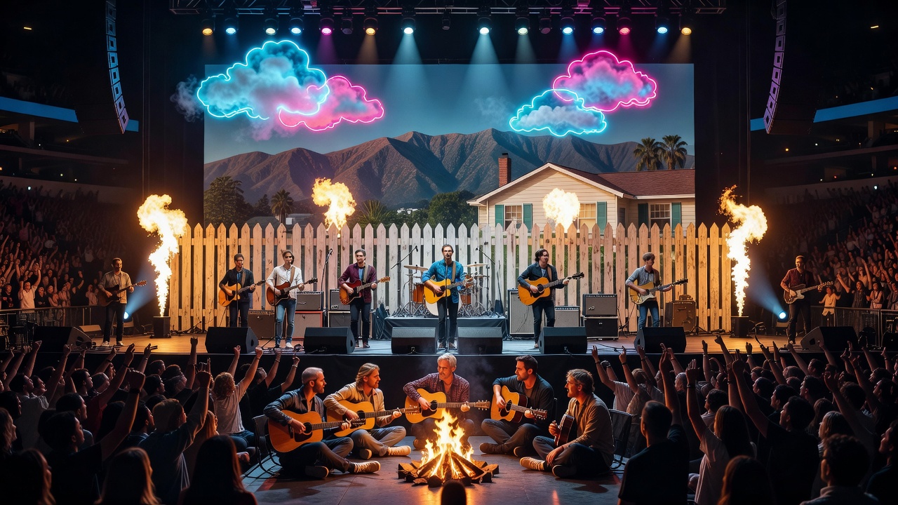 Weezer Leans on Fan Favorites Over New Material at Los Angeles Homecoming