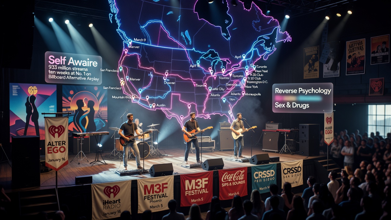 Temper City Maps Spring 2027 Tour Across North America, Debut Album Follows