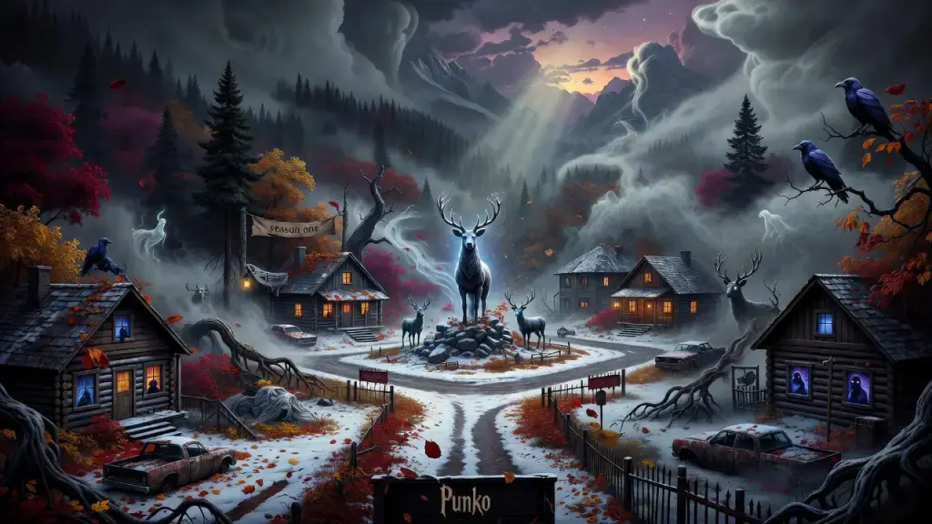 Punko's Stagtown Gathers Season One of a Creepy Mountain Town Webcomic